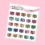Notifications Planner Stickers