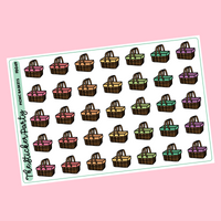 Picnic Basket Planner Stickers