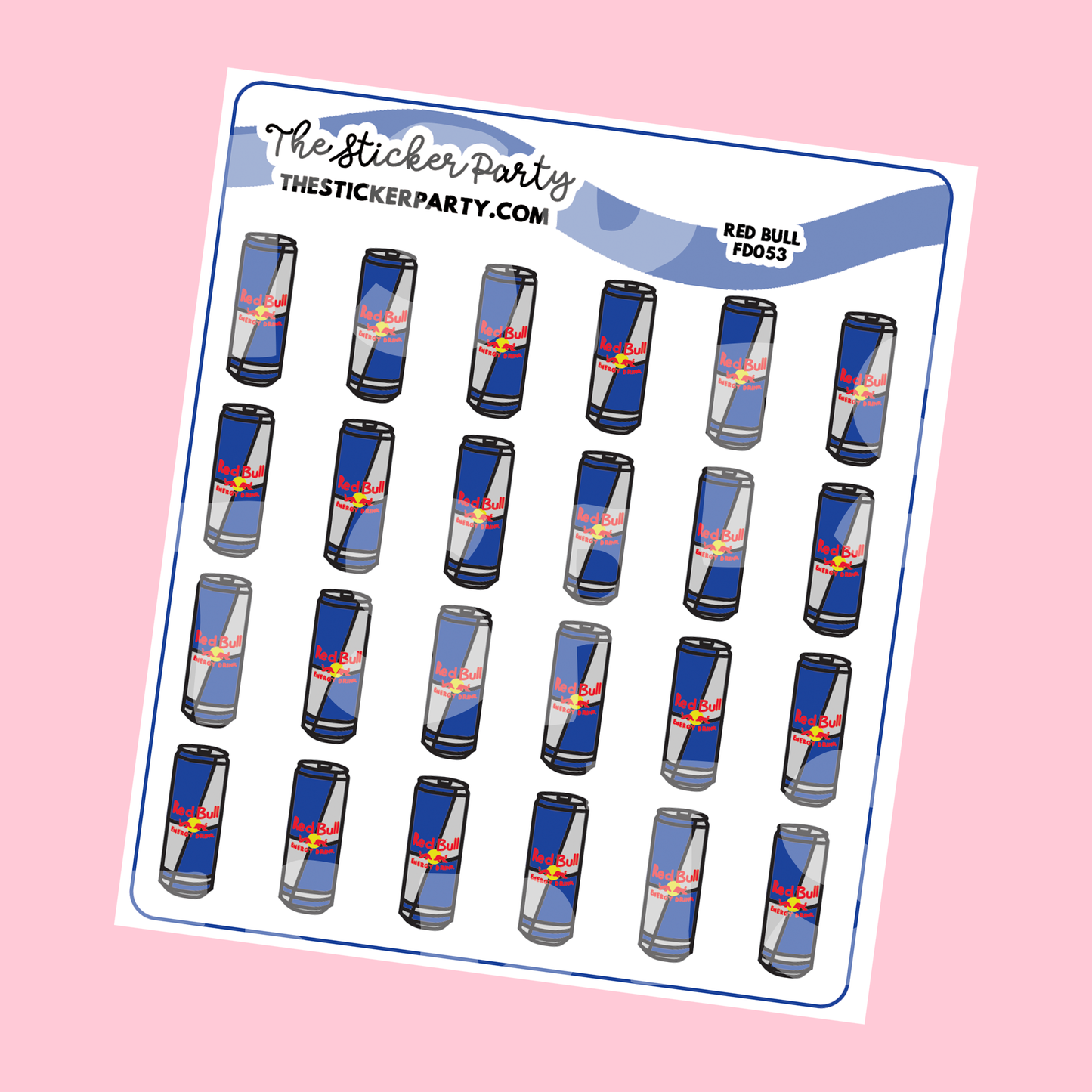 R*d Bull Planner Stickers