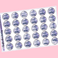 Go Wild 2023 Countdown Sticker Sheet | Washington D.C.