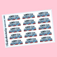 Swimming Lesson Planner Stickers