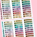 2023 N*tflix Movies Planner Stickers
