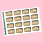 Go*d Food Planner Stickers Meal Delivery Planner Stickers