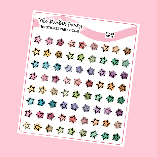 Star Planner Stickers Star Icons