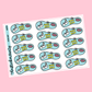 Pool Day Planner Stickers