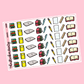 School Planner Stickers Doodle Stickers