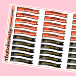 *Summerween Exclusive* Food Network Halloween TV Shows Planner Stickers