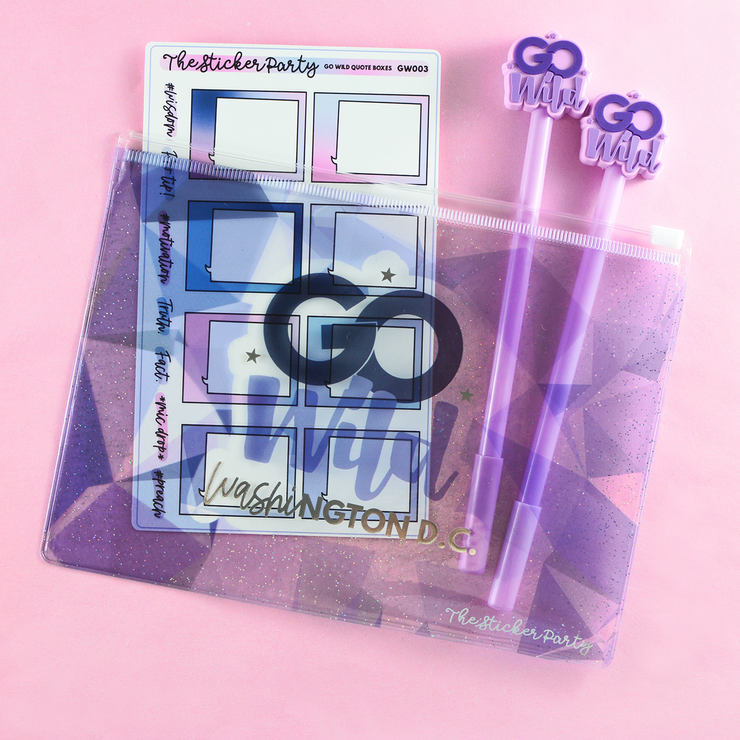 Go Wild Jelly Pouch | Go Wild 2023 Washington D.C.