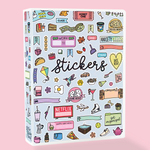Sticker Doodles Sticker Album or Reusable Sticker Book