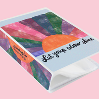 Amy Tangerine Collab "Let Your Colors Shine" Album or Reusable Sticker Book