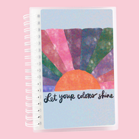 Amy Tangerine Collab "Let Your Colors Shine" Album or Reusable Sticker Book
