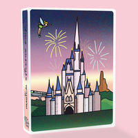 WDW Castle Album or Reusable Sticker Book