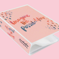 Amy Tangerine Collab "Imagine The Possibilities" Album or Reusable Sticker Book