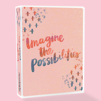 Amy Tangerine Collab "Imagine The Possibilities" Album or Reusable Sticker Book