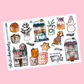 Christmas Village Deco Planner Stickers