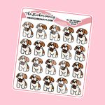 Elf On The Shelf Pets: Dog Planner Stickers