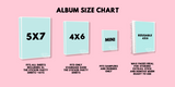 Amy Tangerine Collab "Dream Big" Album or Reusable Sticker Book