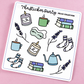 Relax Planner Stickers Self-Care Planner Stickers