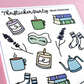 Relax Planner Stickers Self-Care Planner Stickers